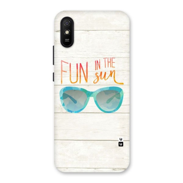 Sun Fun Back Case for Redmi 9i