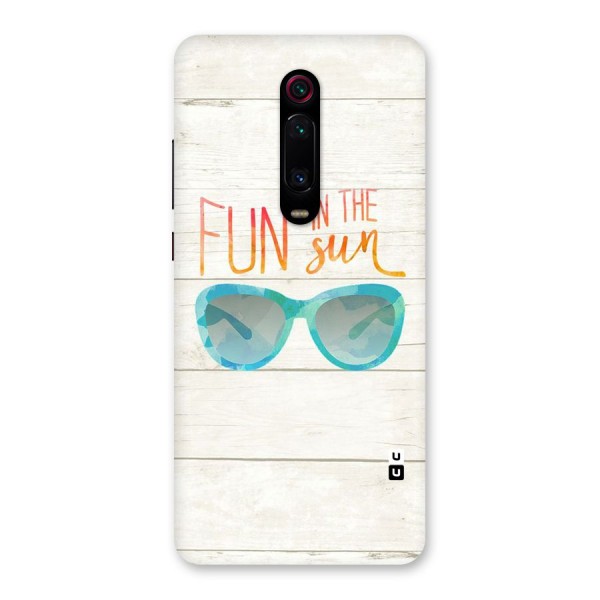 Sun Fun Back Case for Redmi K20 Pro