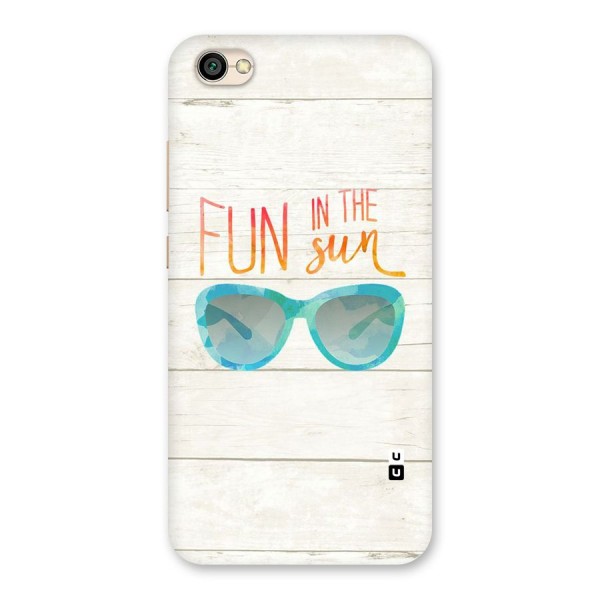 Sun Fun Back Case for Redmi Y1 Lite