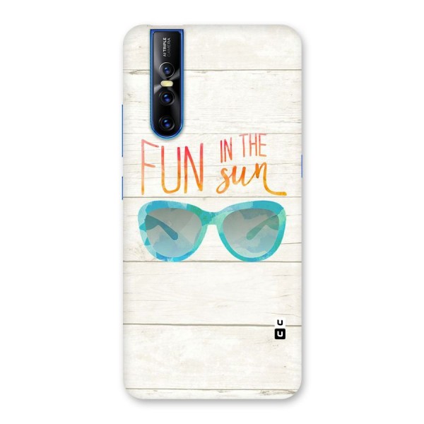 Sun Fun Back Case for Vivo V15 Pro