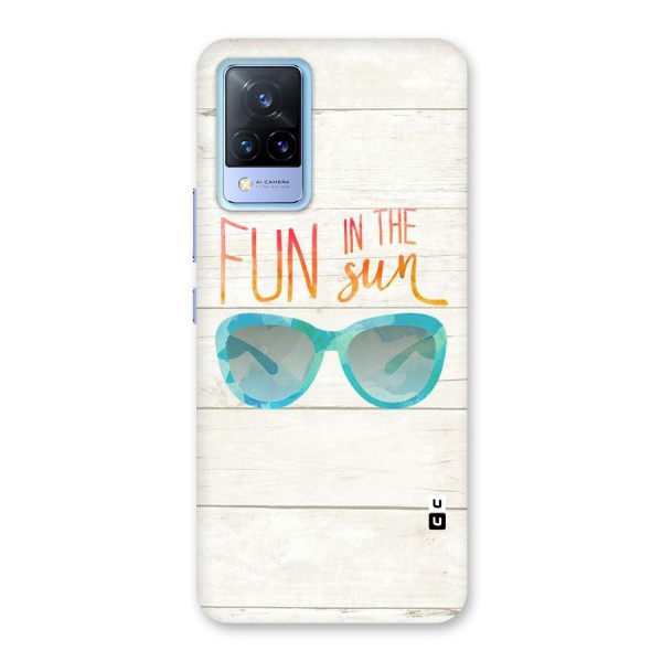 Sun Fun Back Case for Vivo V21 5G