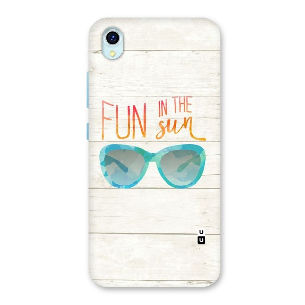 Sun Fun Back Case for Vivo Y1s