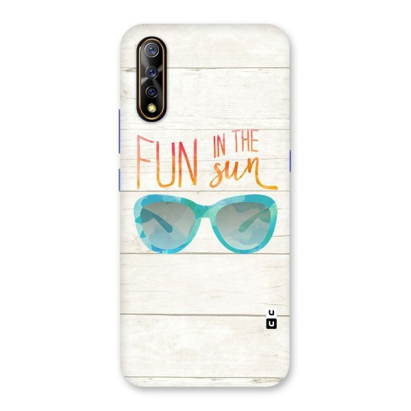 Sun Fun Back Case for Vivo Z1x