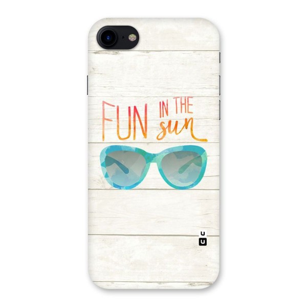 Sun Fun Back Case for iPhone SE 2020