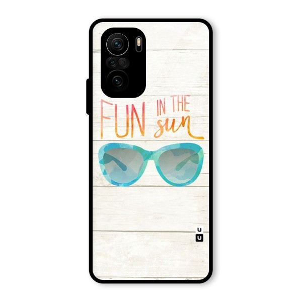 Sun Fun Glass Back Case for Mi 11x