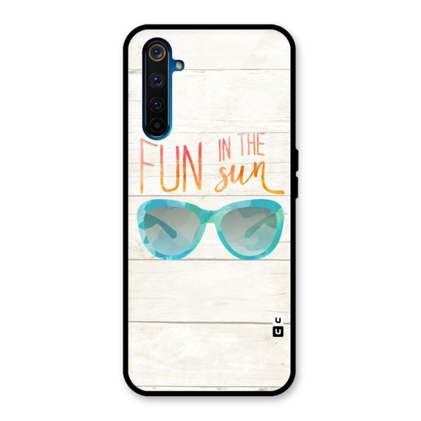 Sun Fun Glass Back Case for Realme 6 Pro