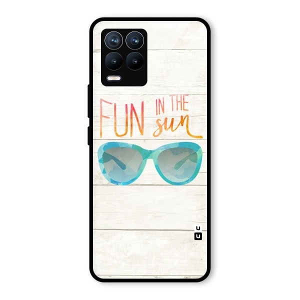 Sun Fun Glass Back Case for Realme 8