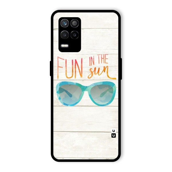 Sun Fun Glass Back Case for Realme 9 5G