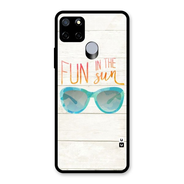 Sun Fun Glass Back Case for Realme C12