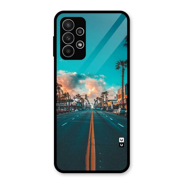 Sundown Road Glass Back Case for Galaxy A23