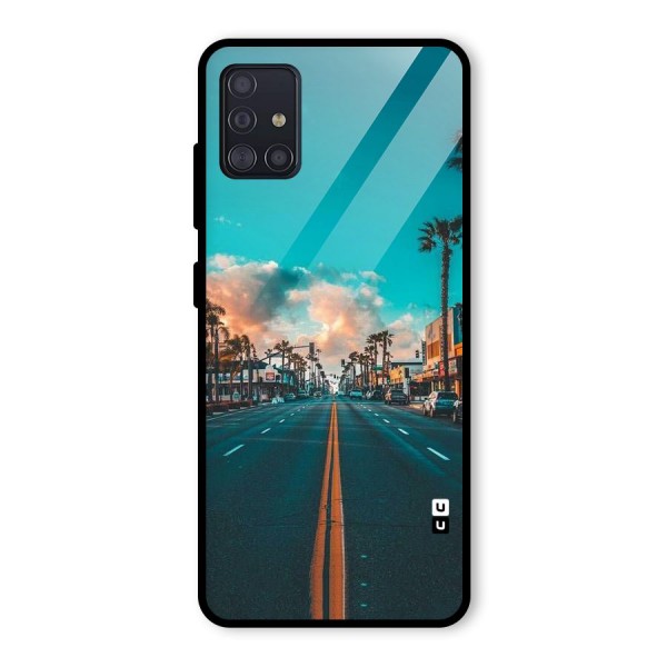 Sundown Road Glass Back Case for Galaxy A51