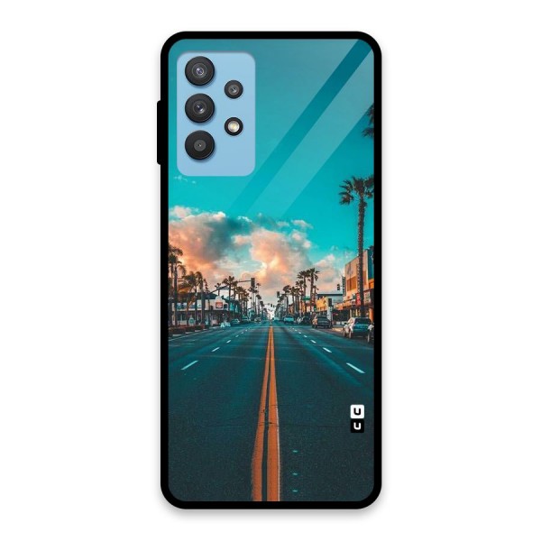 Sundown Road Glass Back Case for Galaxy M32 5G