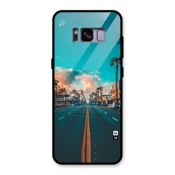 Sundown Road Glass Back Case for Galaxy S8