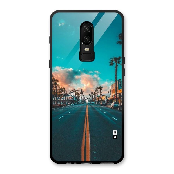 Sundown Road Glass Back Case for OnePlus 6