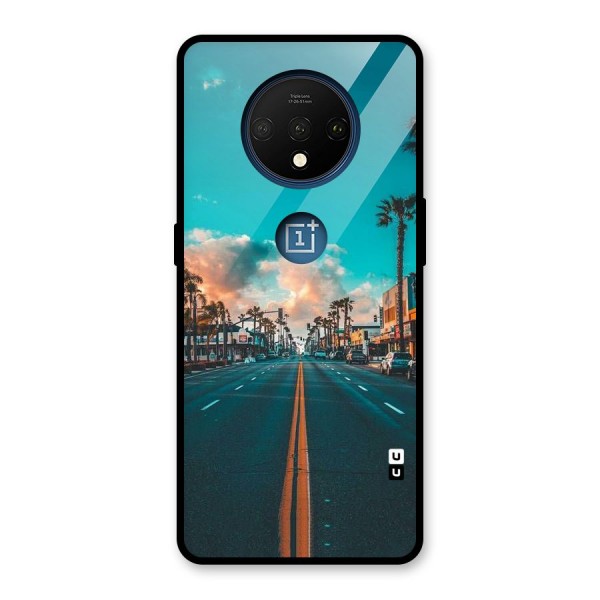 Sundown Road Glass Back Case for OnePlus 7T