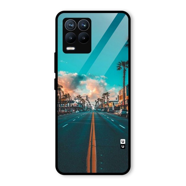 Sundown Road Glass Back Case for Realme 8 Pro