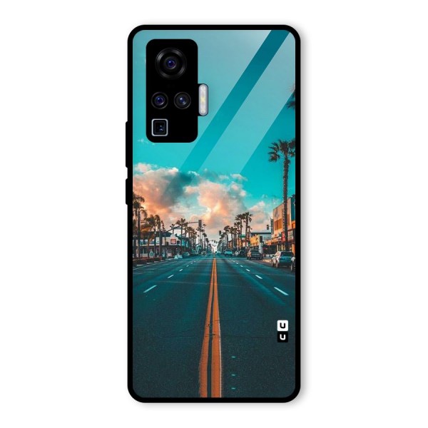 Sundown Road Glass Back Case for Vivo X50 Pro