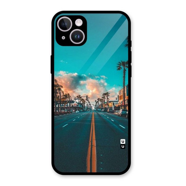 Sundown Road Glass Back Case for iPhone 14 Plus