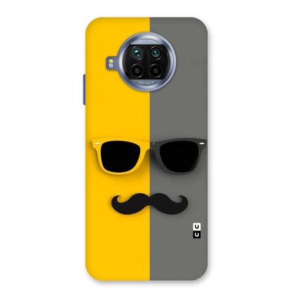 Sunglasses and Moustache Back Case for Mi 10i