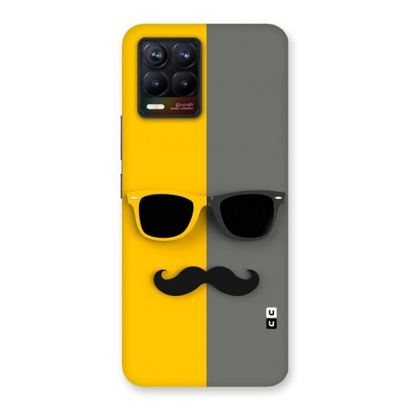 Sunglasses and Moustache Back Case for Realme 8