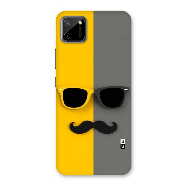 Sunglasses and Moustache Back Case for Realme C11
