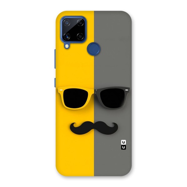 Sunglasses and Moustache Back Case for Realme Narzo 30A