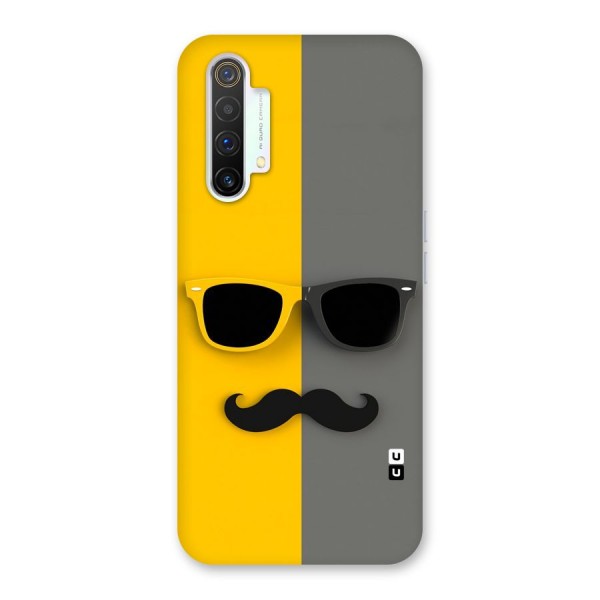 Sunglasses and Moustache Back Case for Realme X3 SuperZoom