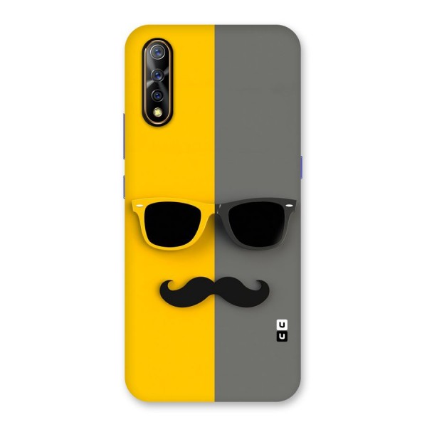 Sunglasses and Moustache Back Case for Vivo Z1x