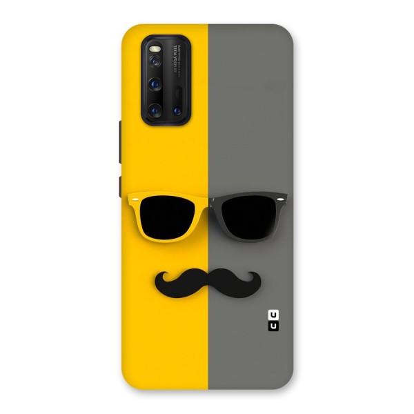 Sunglasses and Moustache Back Case for Vivo iQOO 3