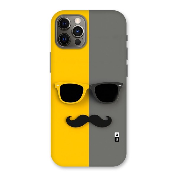 Sunglasses and Moustache Back Case for iPhone 12 Pro