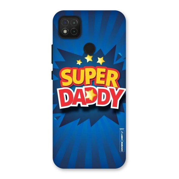 Super Daddy Back Case for Redmi 9C