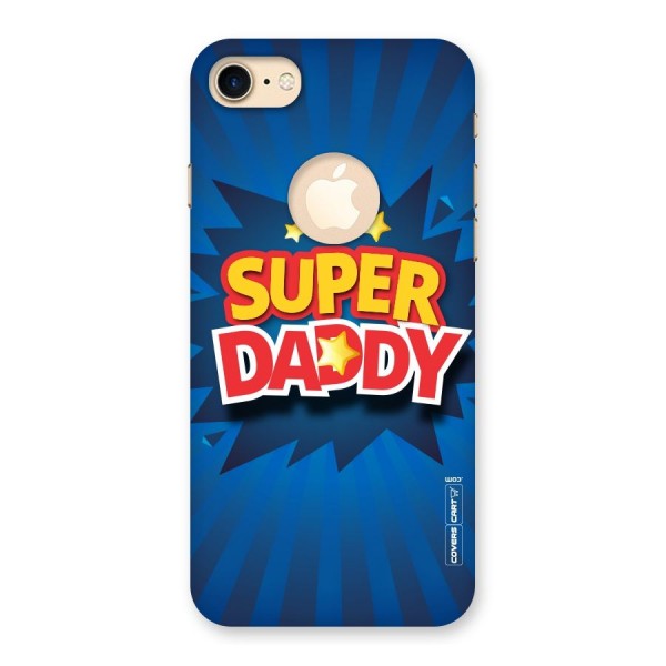 Super Daddy Back Case for iPhone 8 Logo Cut