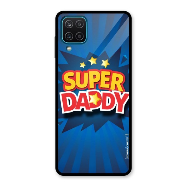 Super Daddy Glass Back Case for Galaxy A12