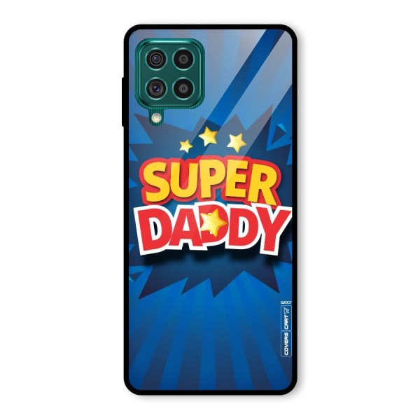 Super Daddy Glass Back Case for Galaxy F62