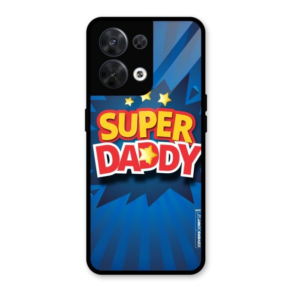 Super Daddy Glass Back Case for Oppo Reno8 5G