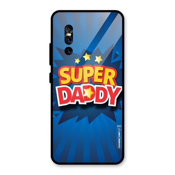 Super Daddy Glass Back Case for Vivo V15 Pro