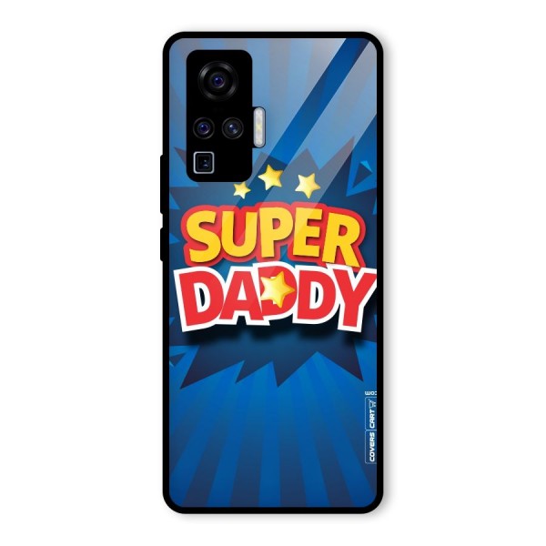 Super Daddy Glass Back Case for Vivo X50 Pro