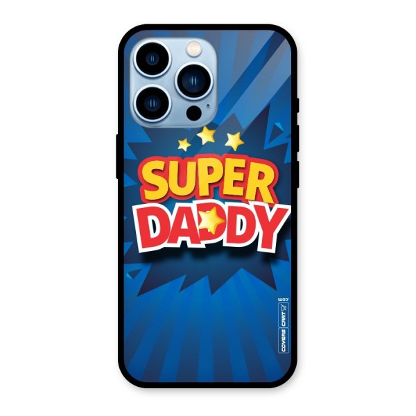 Super Daddy Glass Back Case for iPhone 13 Pro