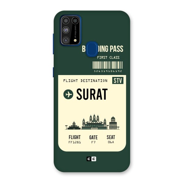 Surat Boarding Pass Back Case for Galaxy F41