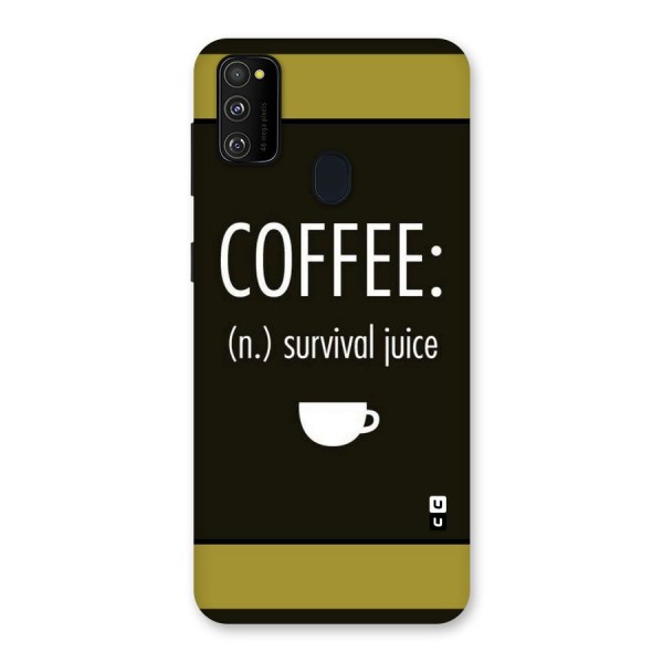 Survival Juice Back Case for Galaxy M21