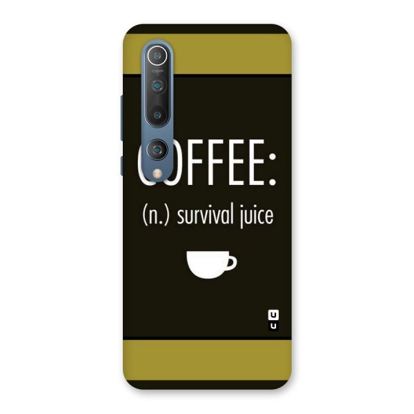 Survival Juice Back Case for Mi 10