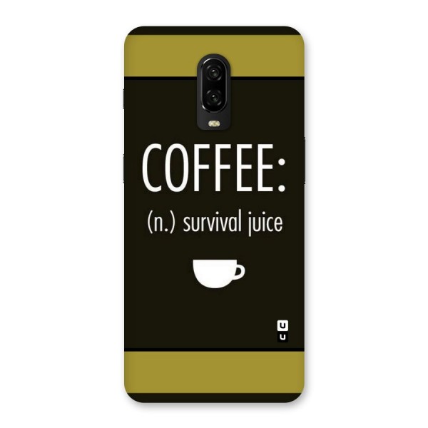 Survival Juice Back Case for OnePlus 6T