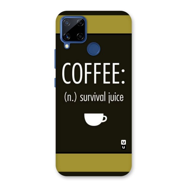 Survival Juice Back Case for Realme C12