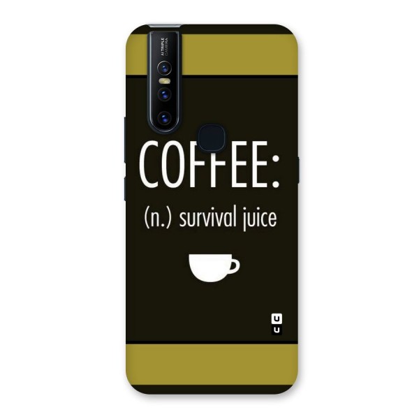 Survival Juice Back Case for Vivo V15