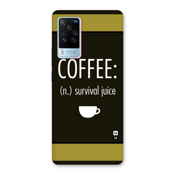 Survival Juice Back Case for Vivo X60 Pro