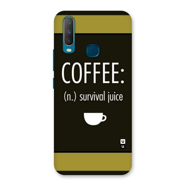 Survival Juice Back Case for Vivo Y12