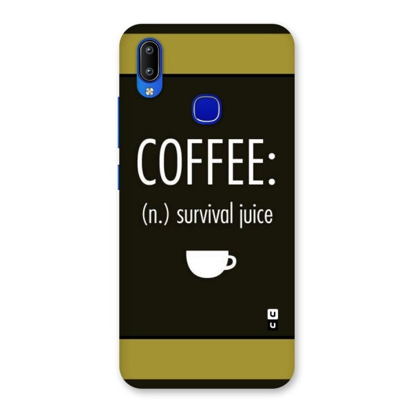 Survival Juice Back Case for Vivo Y91