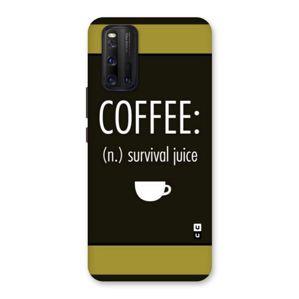 Survival Juice Back Case for Vivo iQOO 3