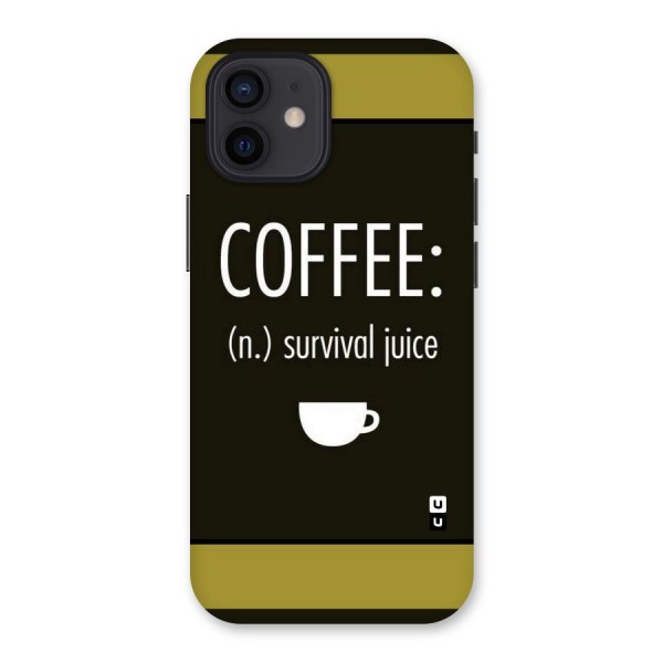 Survival Juice Back Case for iPhone 12