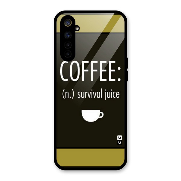 Survival Juice Glass Back Case for Realme 6i